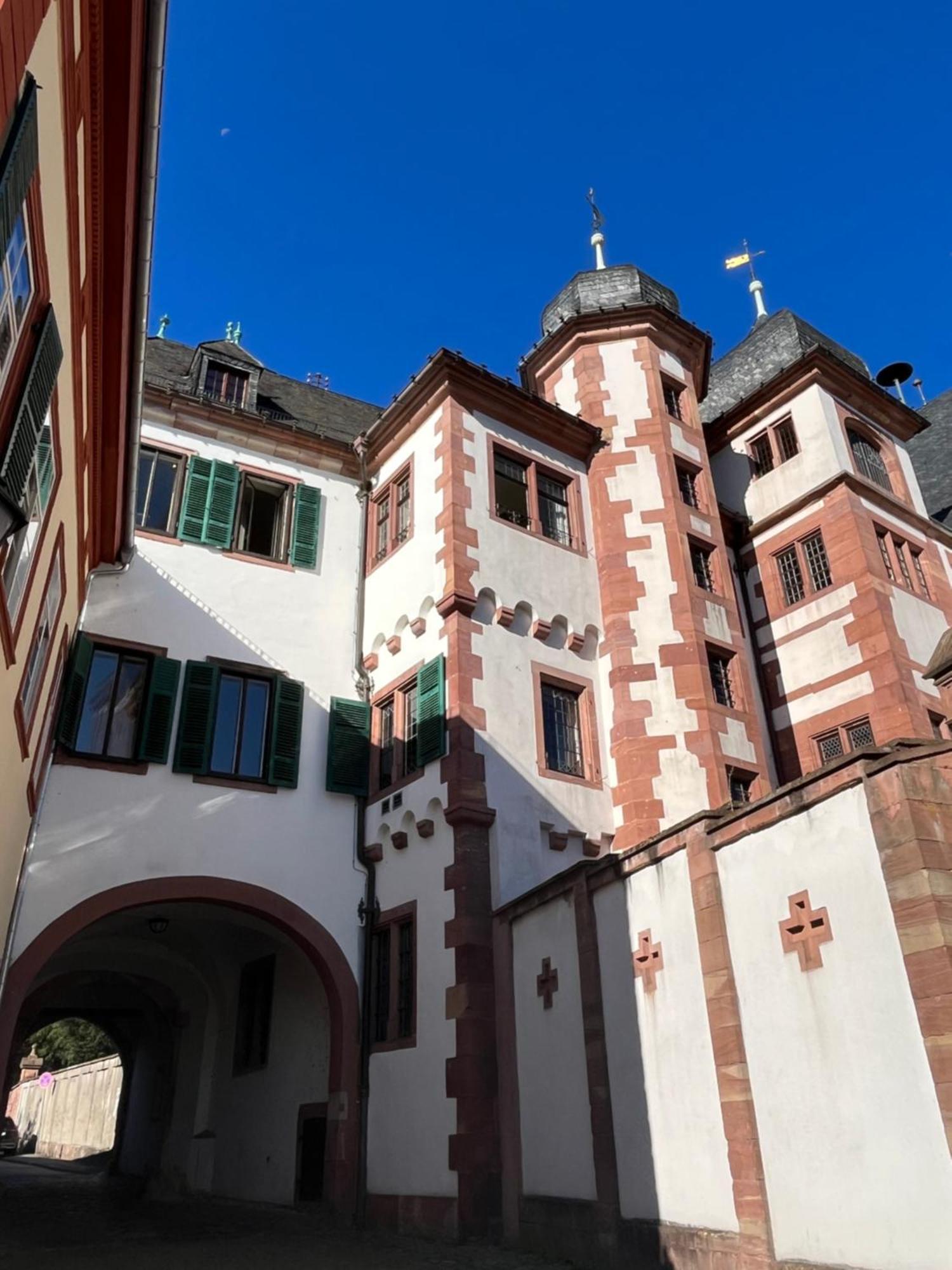 Ferienwohnung Burgenblilck Weinheim Exterior photo